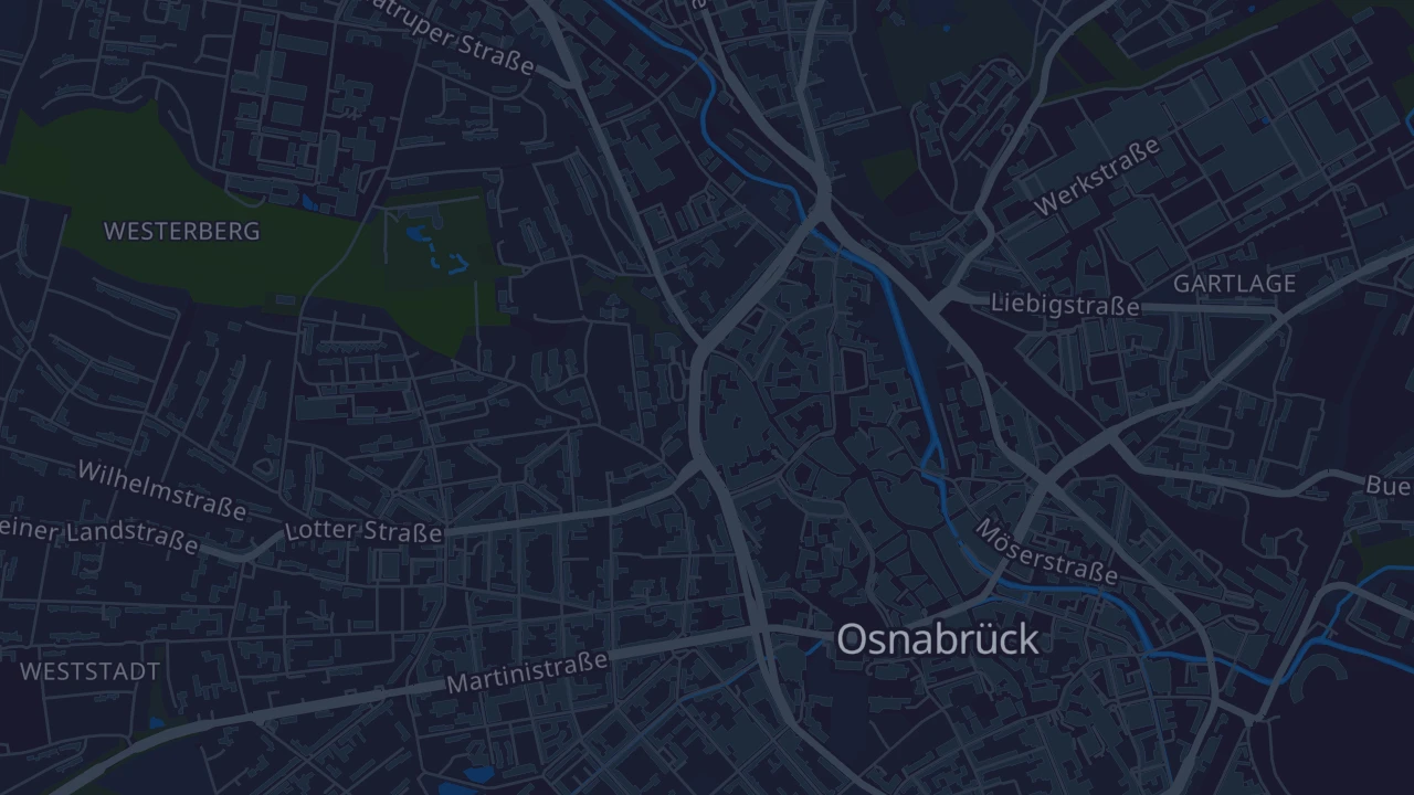 Karte von Osnabrück