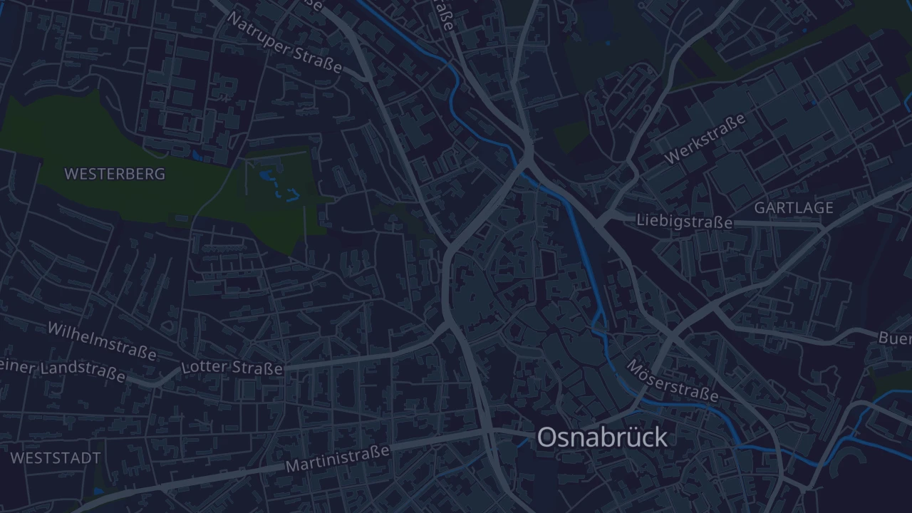 Karte von Osnabrück