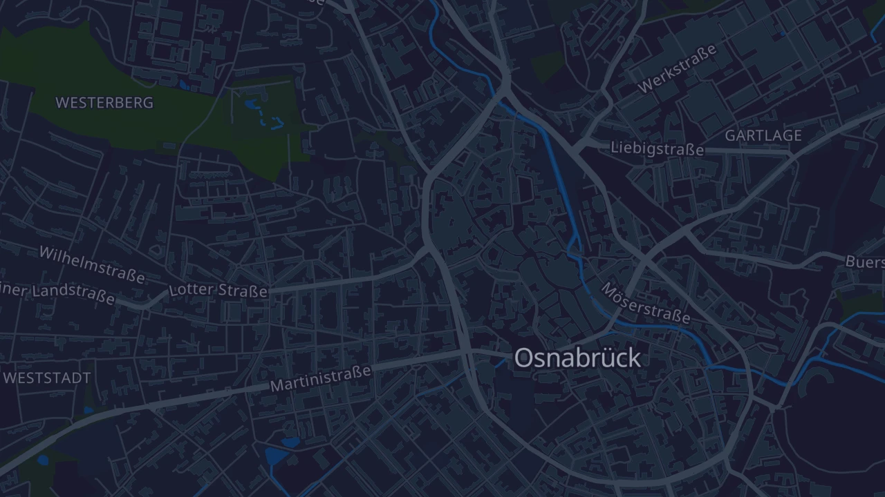Karte von Osnabrück