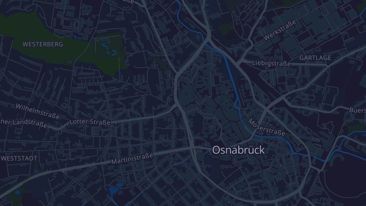 Karte von Osnabrück