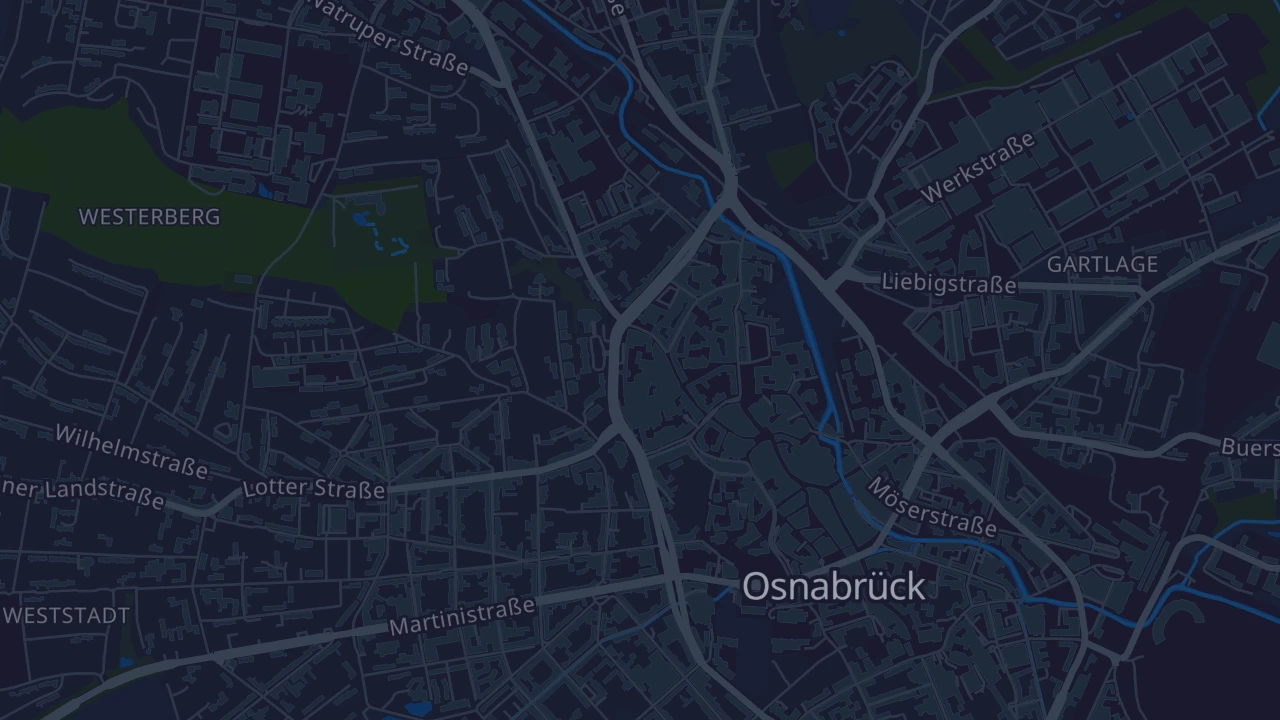 Karte von Osnabrück