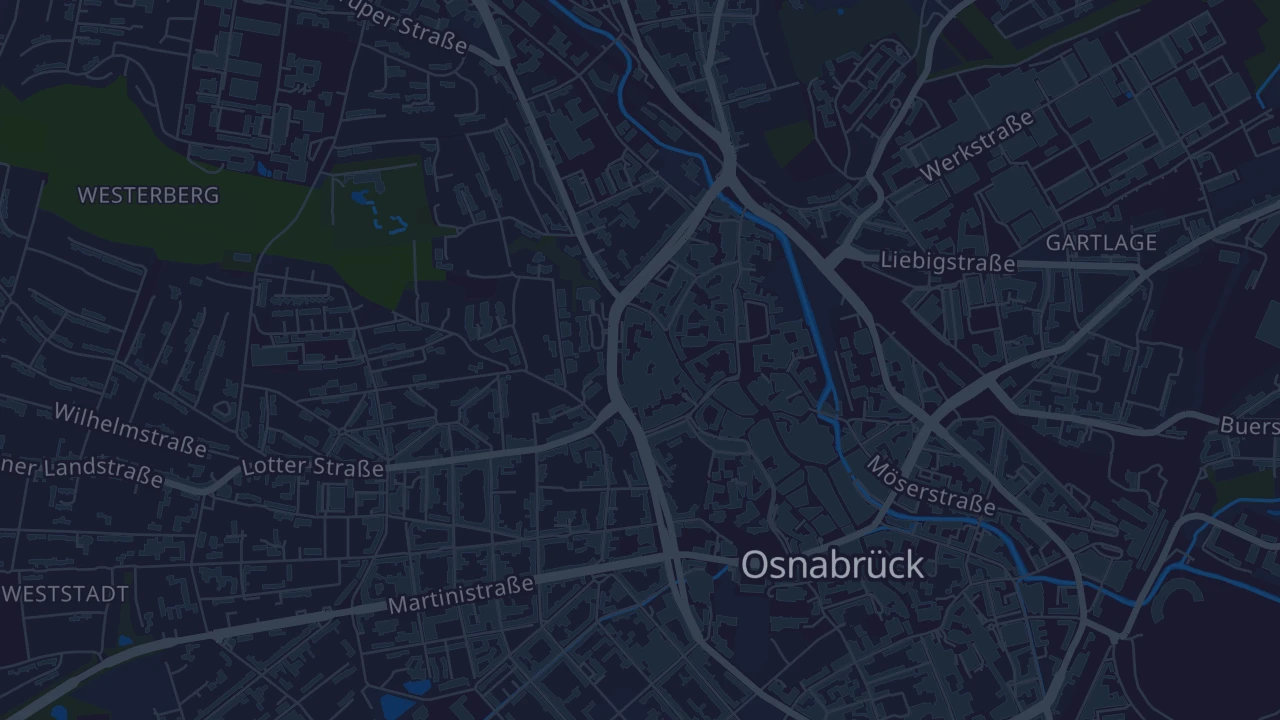 Karte von Osnabrück