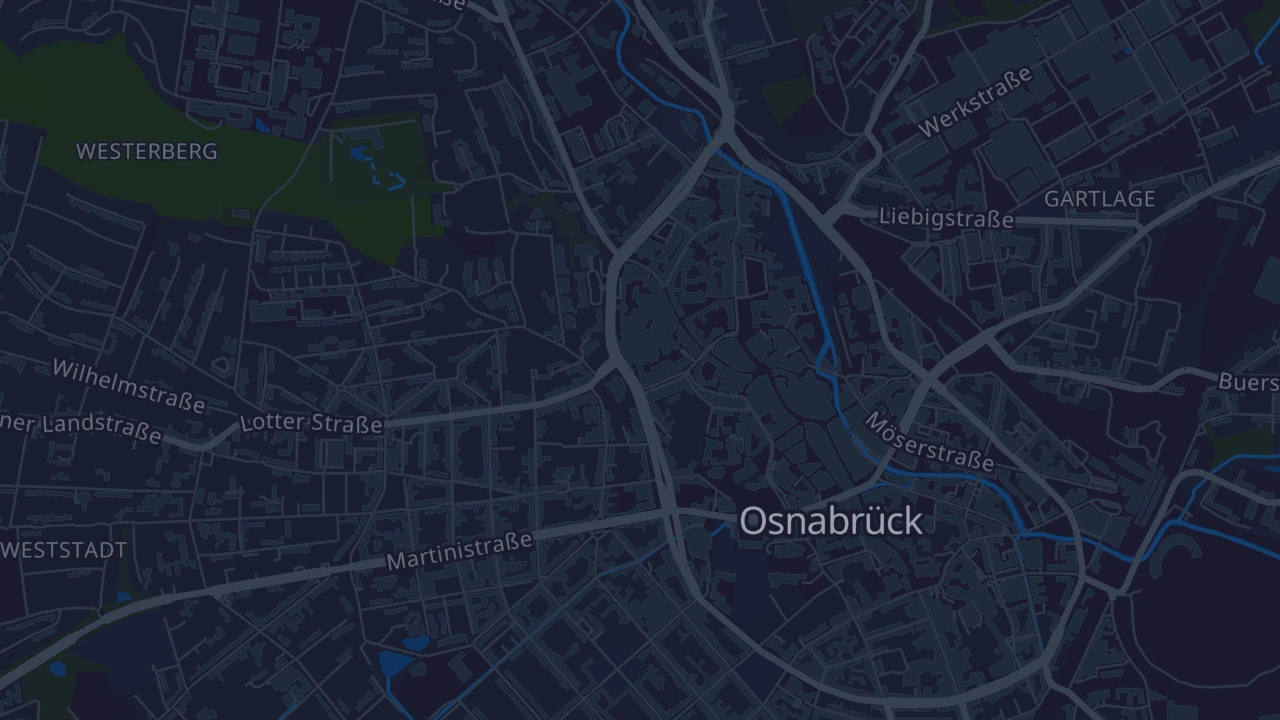 Karte von Osnabrück