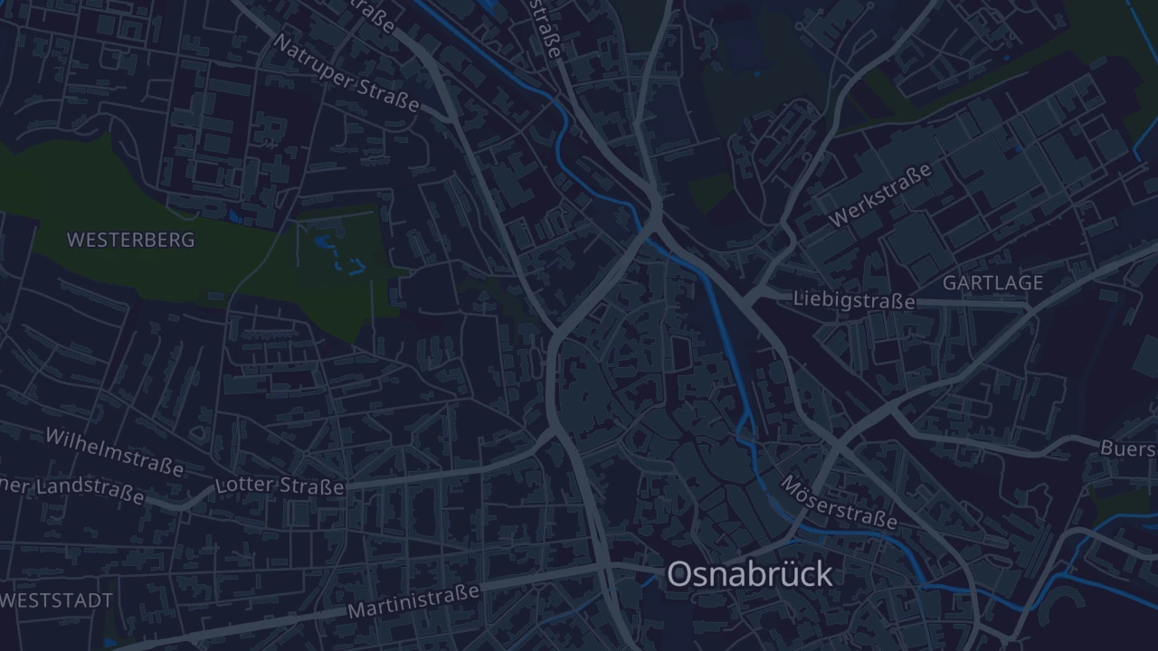 Karte von Osnabrück
