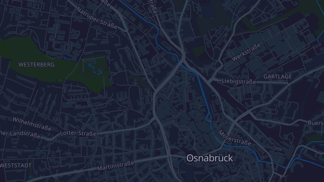 Karte von Osnabrück