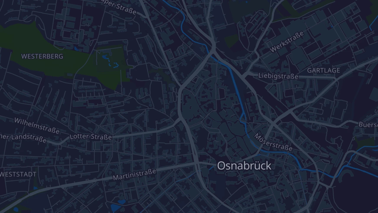 Karte von Osnabrück