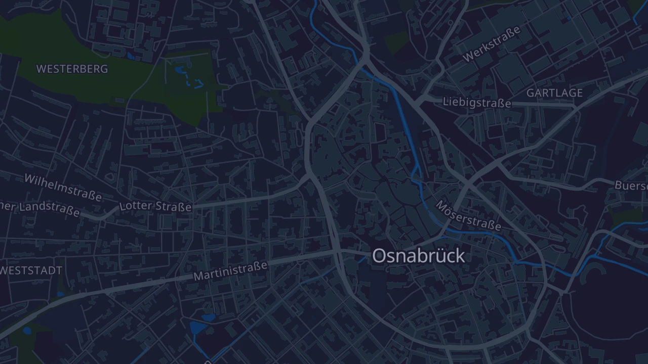 Karte von Osnabrück