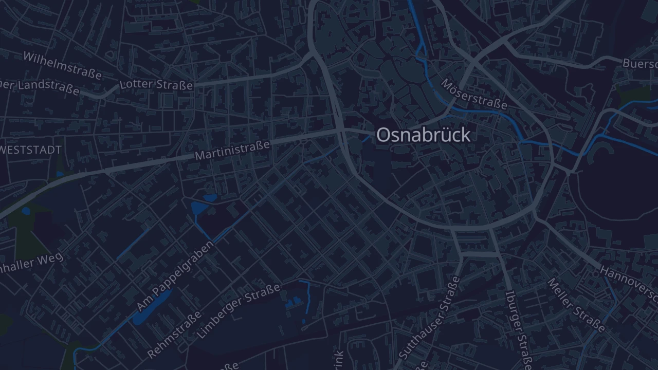 Karte von Osnabrück