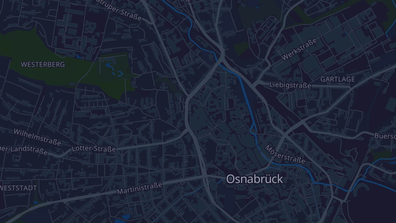 Karte von Osnabrück