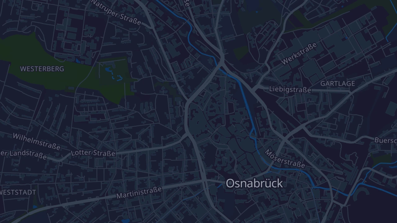 Karte von Osnabrück