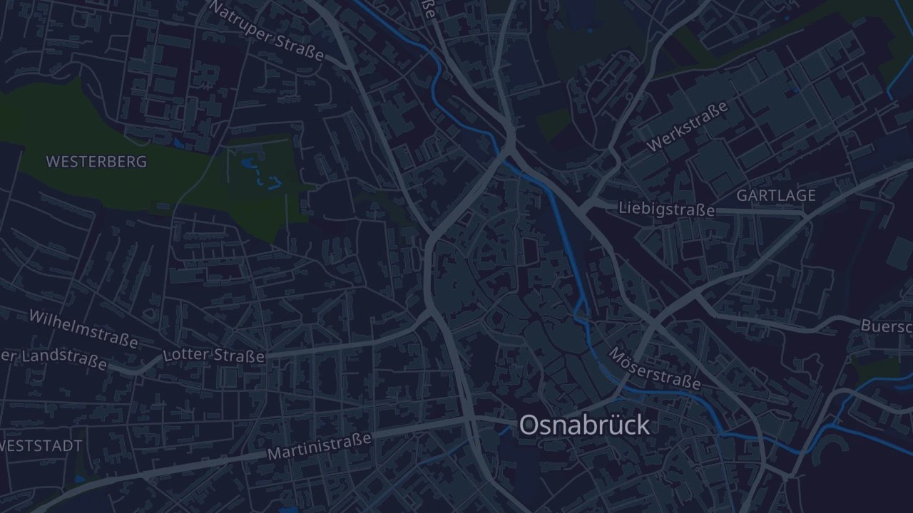 Karte von Osnabrück