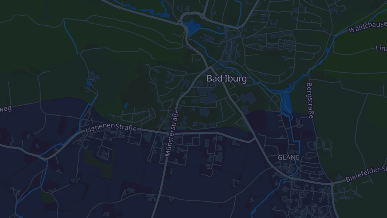 Karte von Bad Iburg
