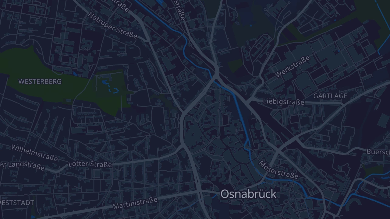 Karte von Osnabrück