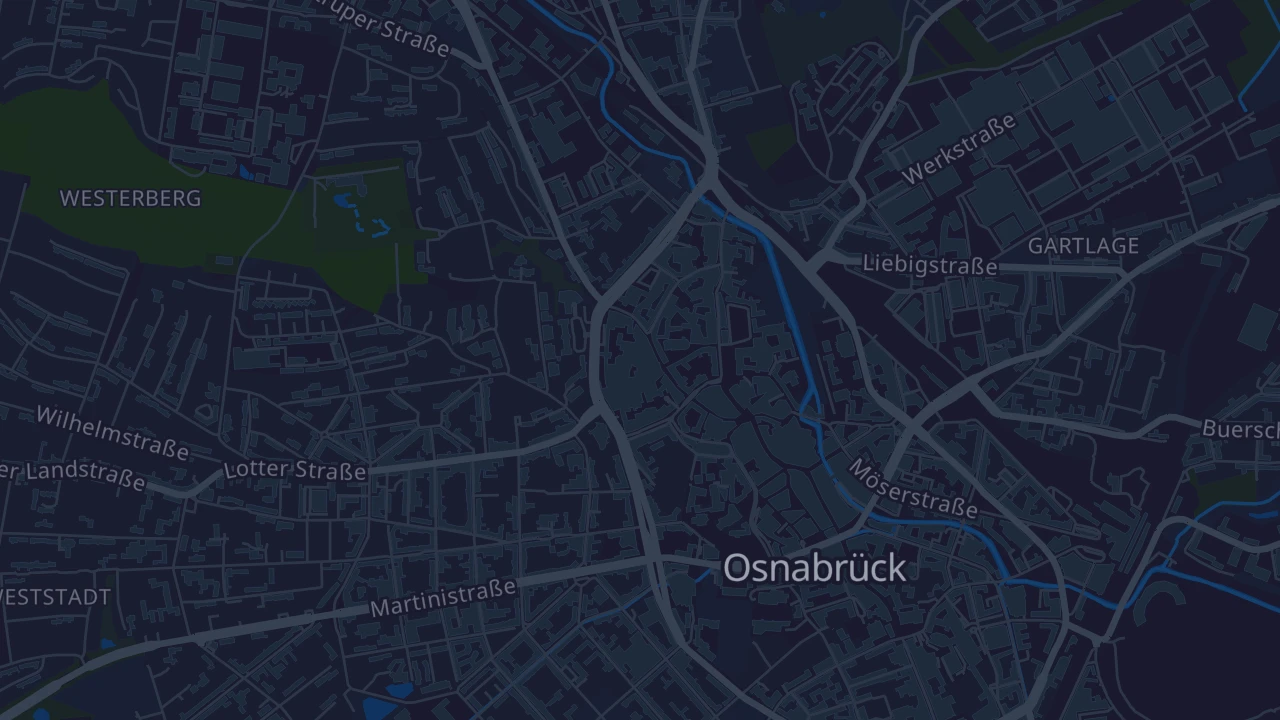 Karte von Osnabrück