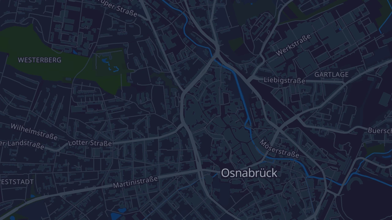 Karte von Osnabrück