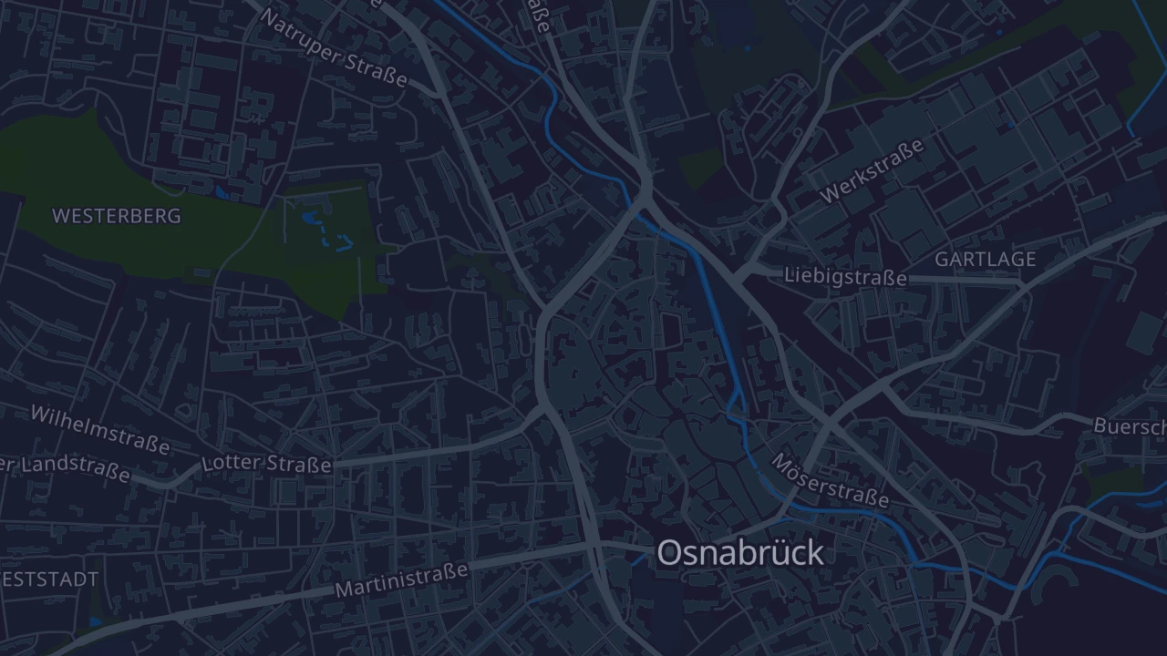 Karte von Osnabrück