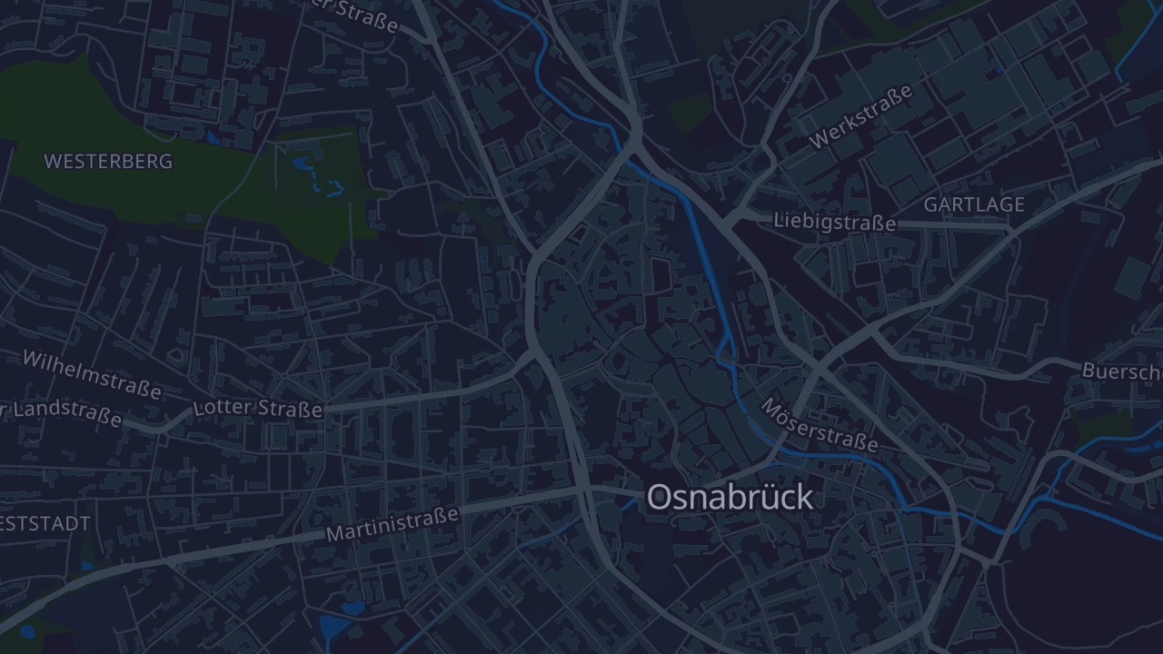 Karte von Osnabrück