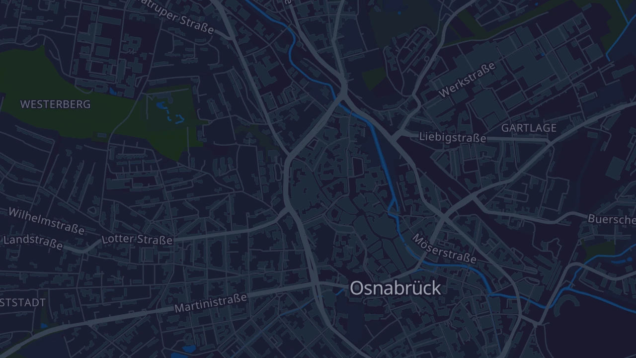 Karte von Osnabrück