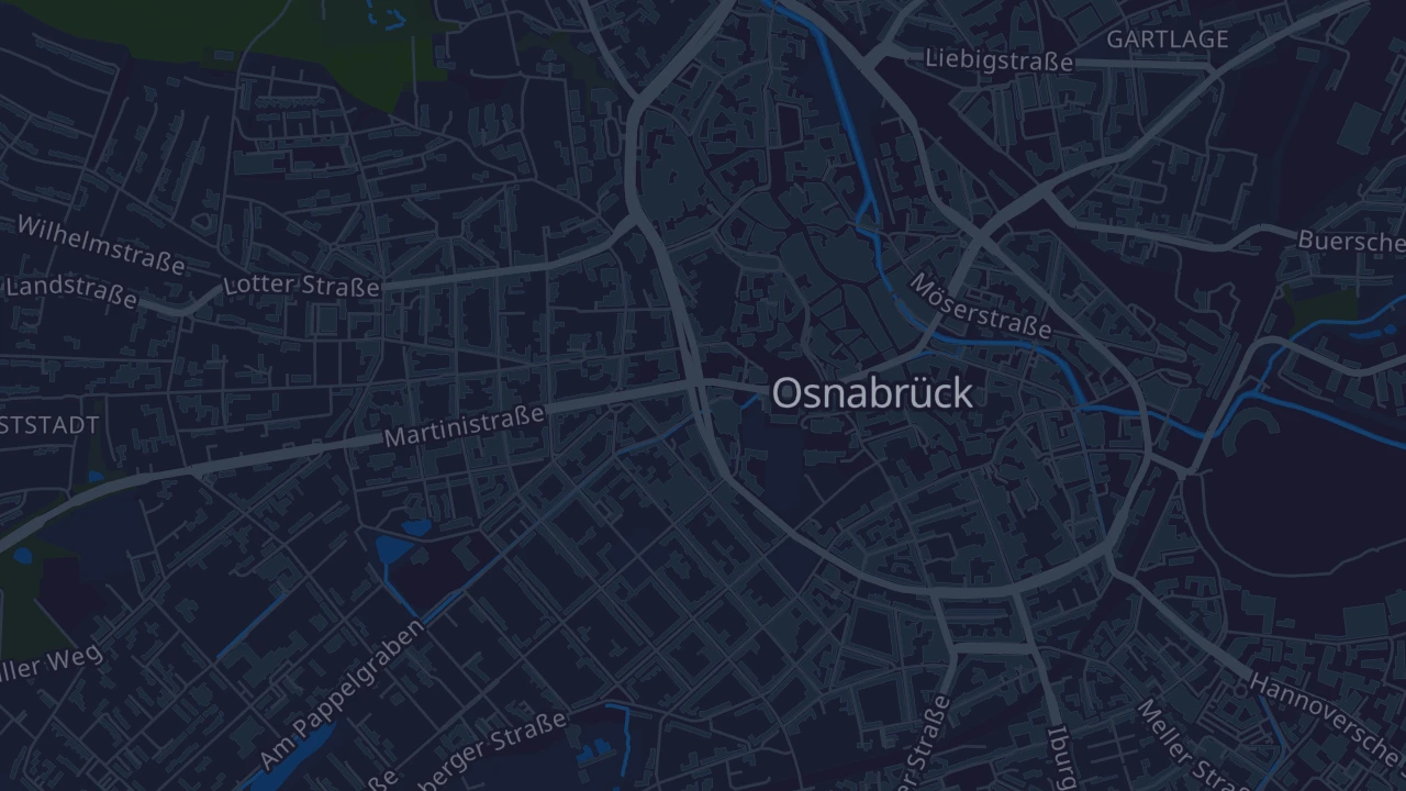 Karte von Osnabrück