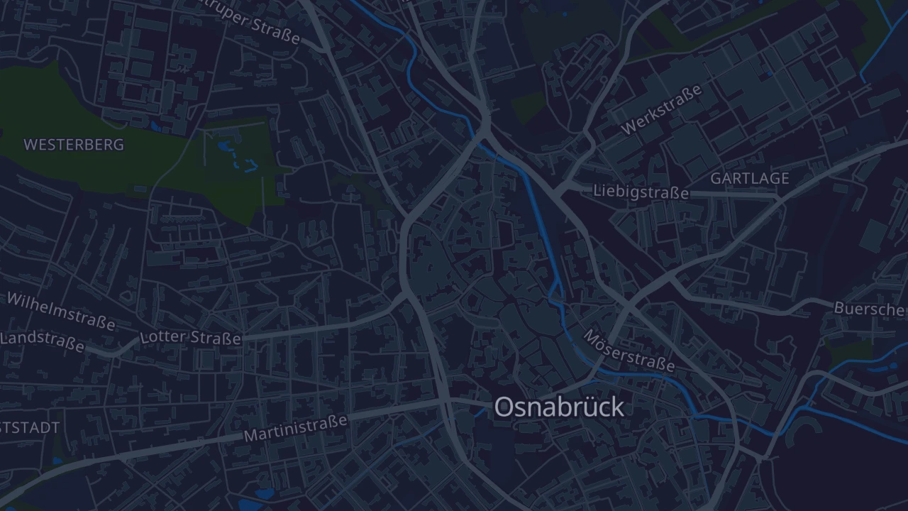 Karte von Osnabrück