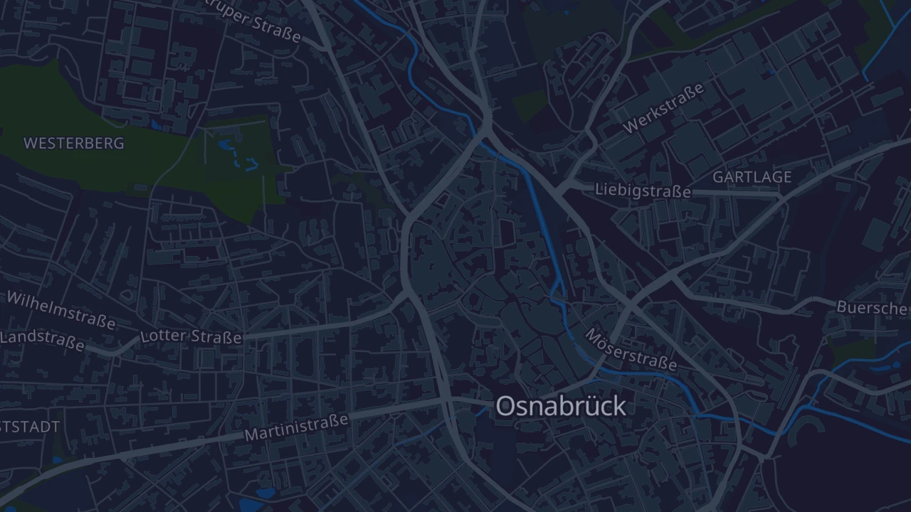 Karte von Osnabrück