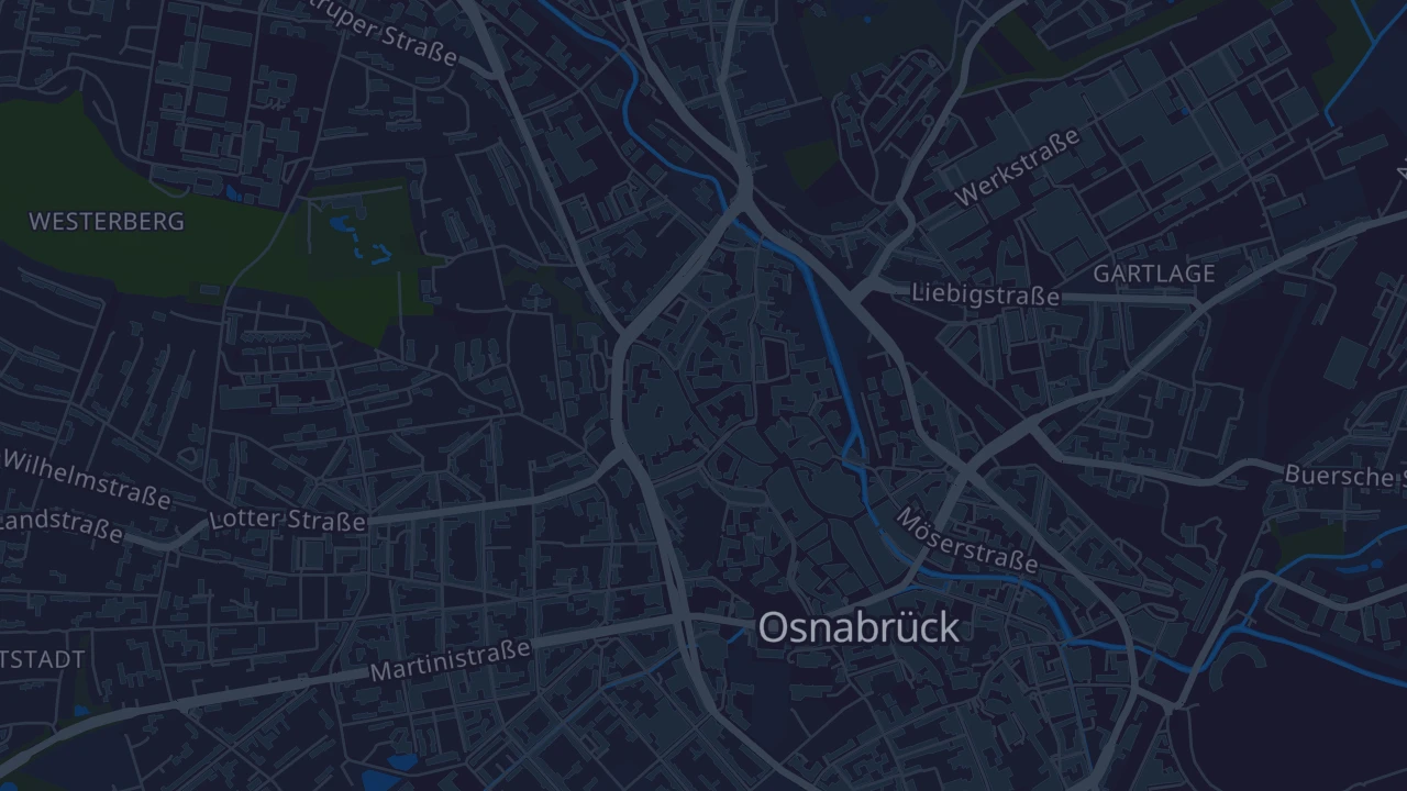 Karte von Osnabrück