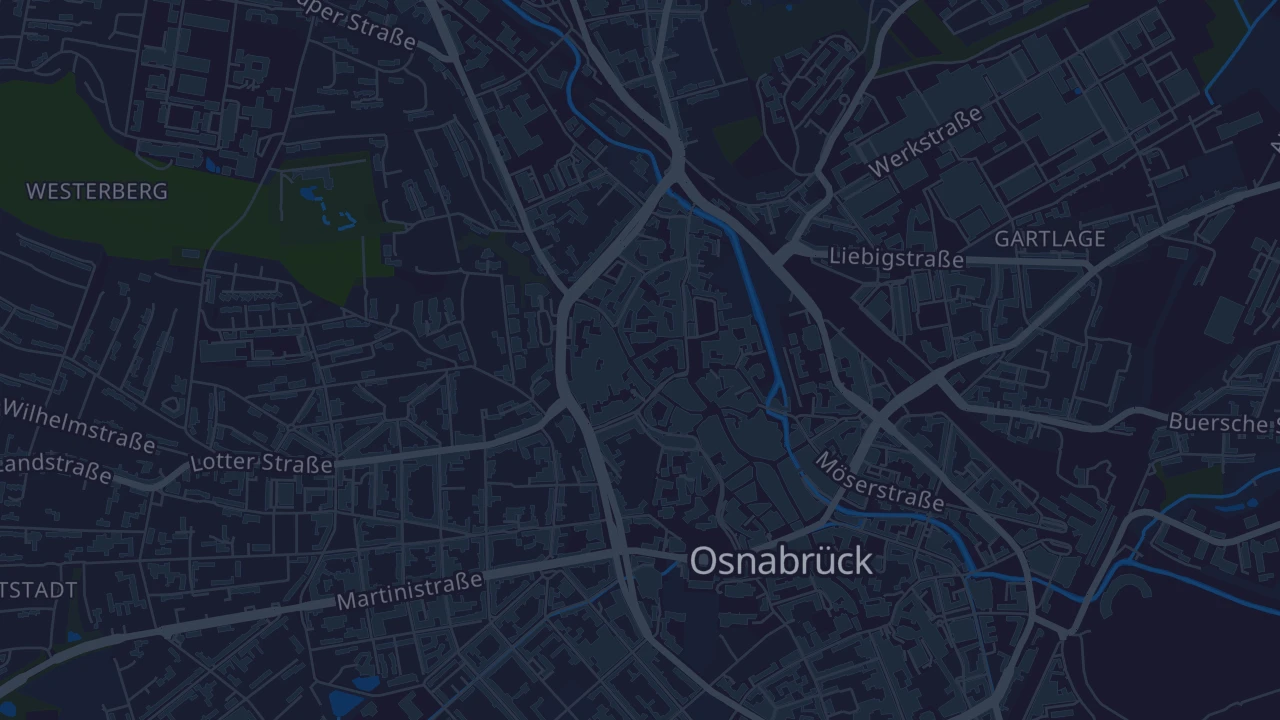 Karte von Osnabrück