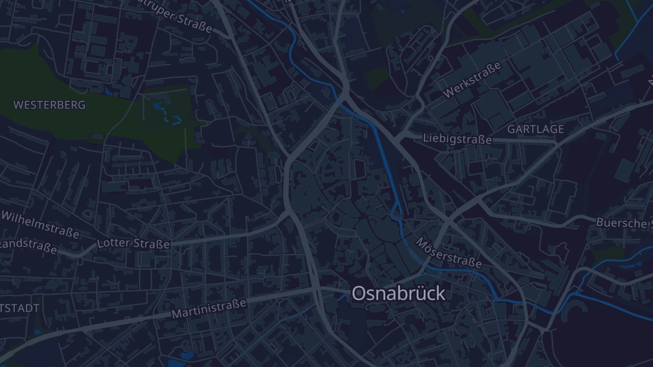 Karte von Osnabrück