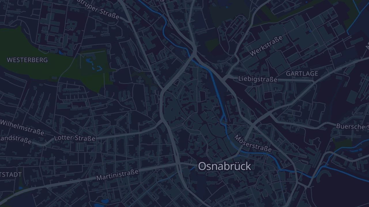 Karte von Osnabrück
