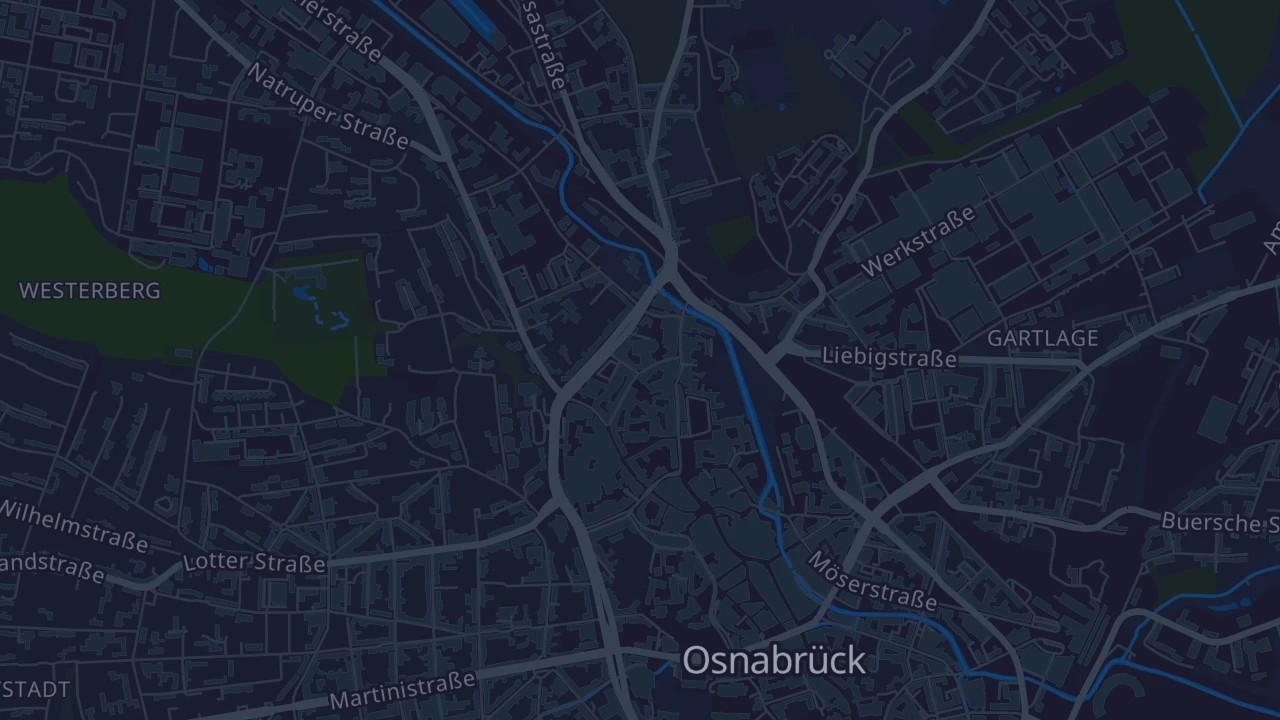 Karte von Osnabrück