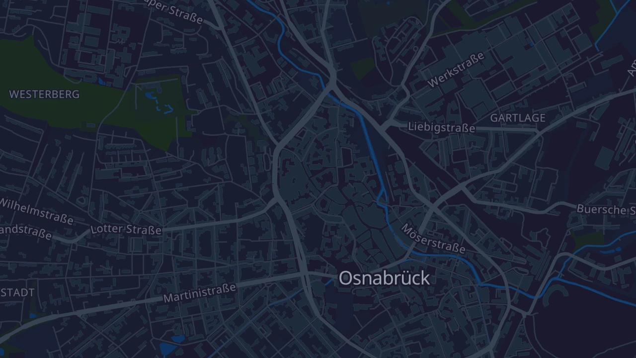 Karte von Osnabrück