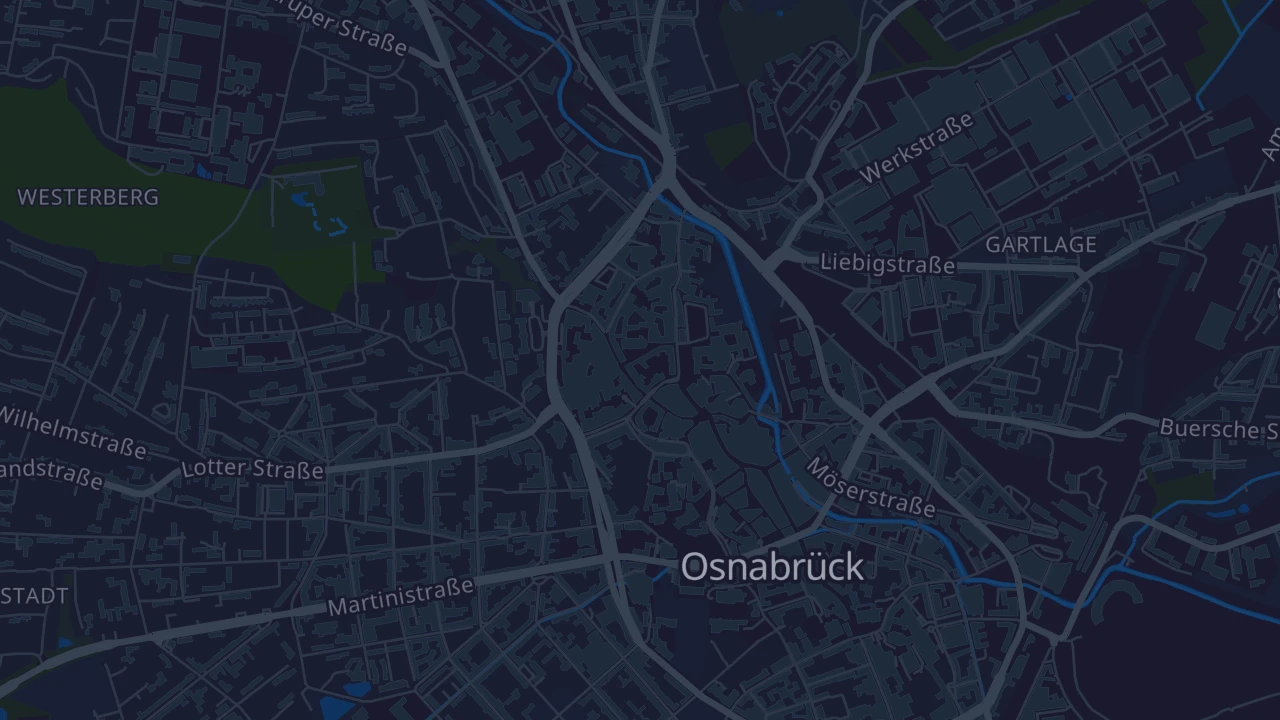 Karte von Osnabrück