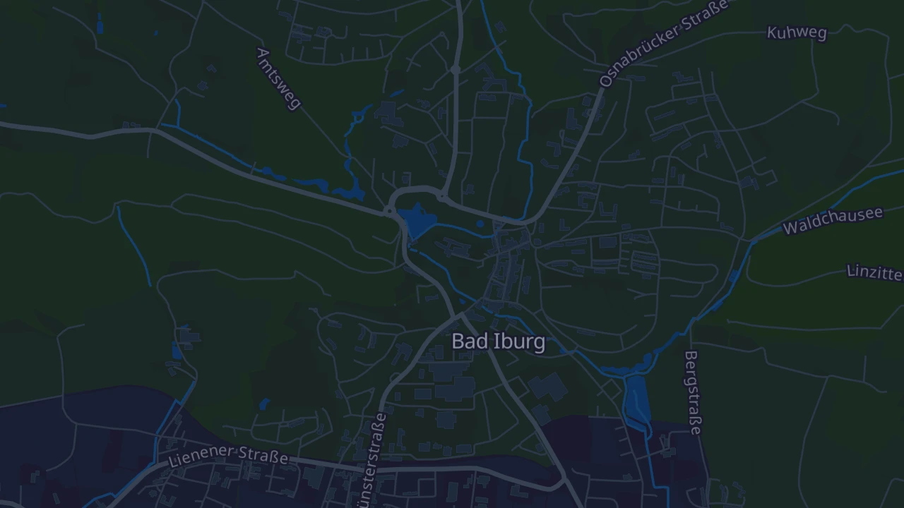 Karte von Bad Iburg