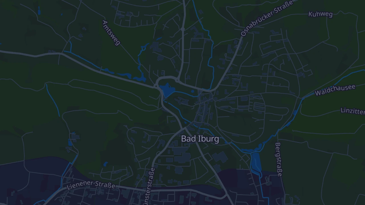 Karte von Bad Iburg