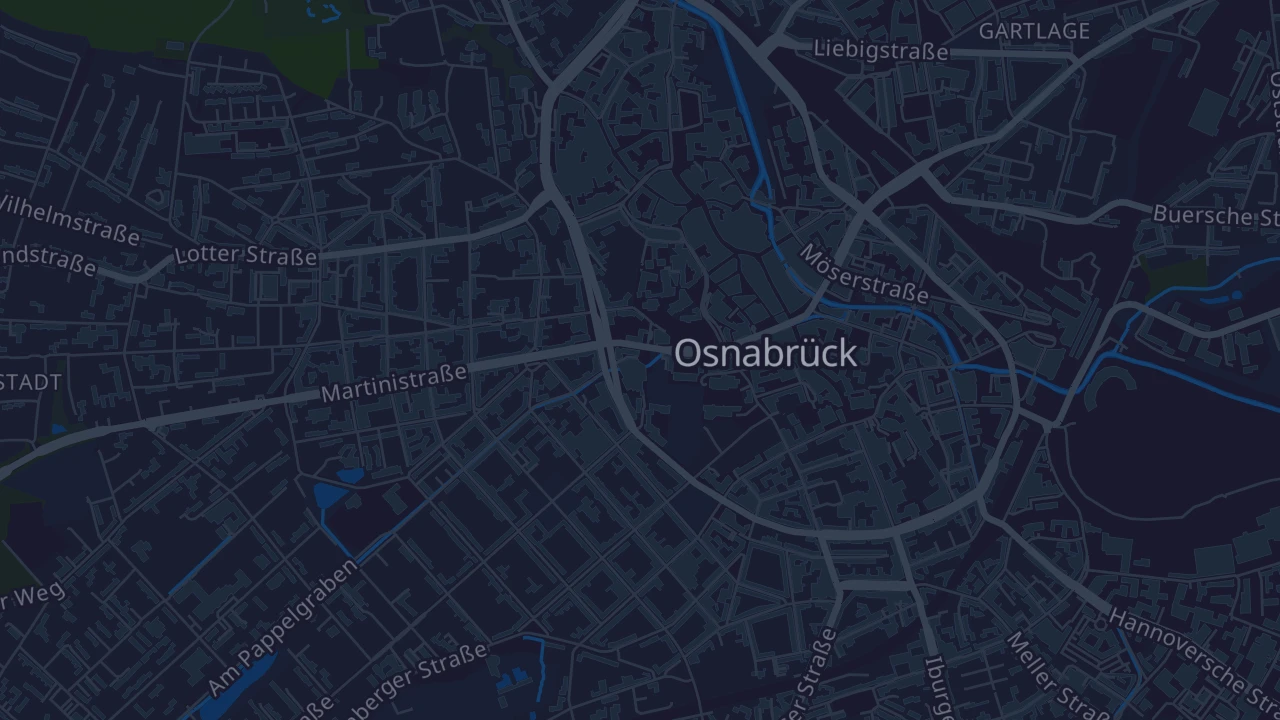 Karte von Osnabrück