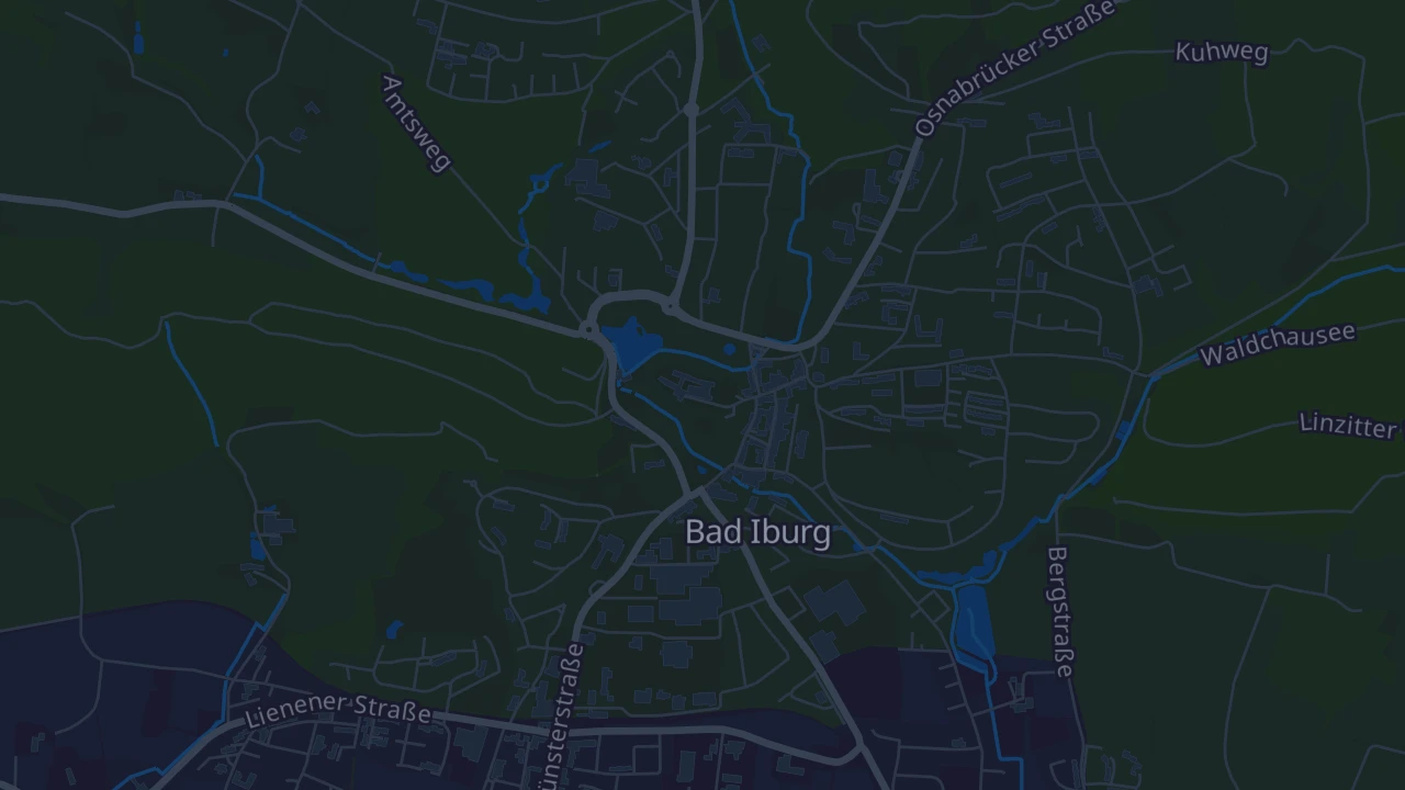 Karte von Bad Iburg