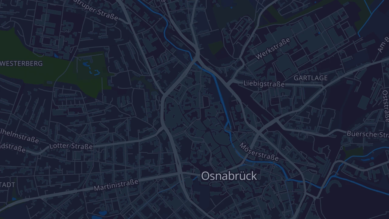 Karte von Osnabrück