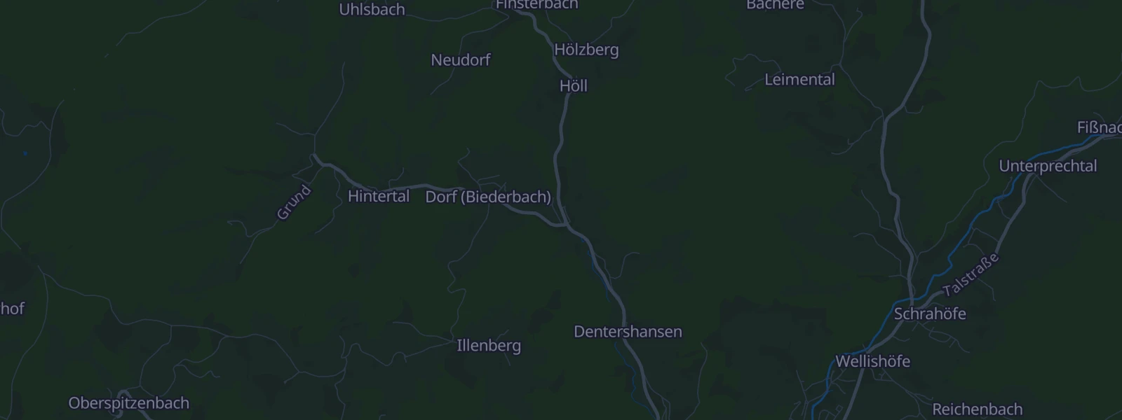 Karte von Dorf (Biederbach)