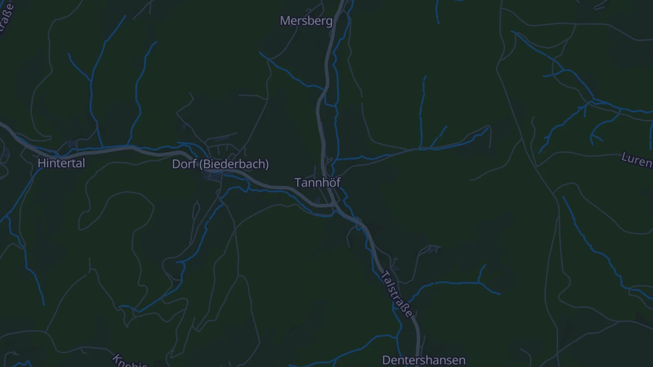 Karte von Dorf (Biederbach)