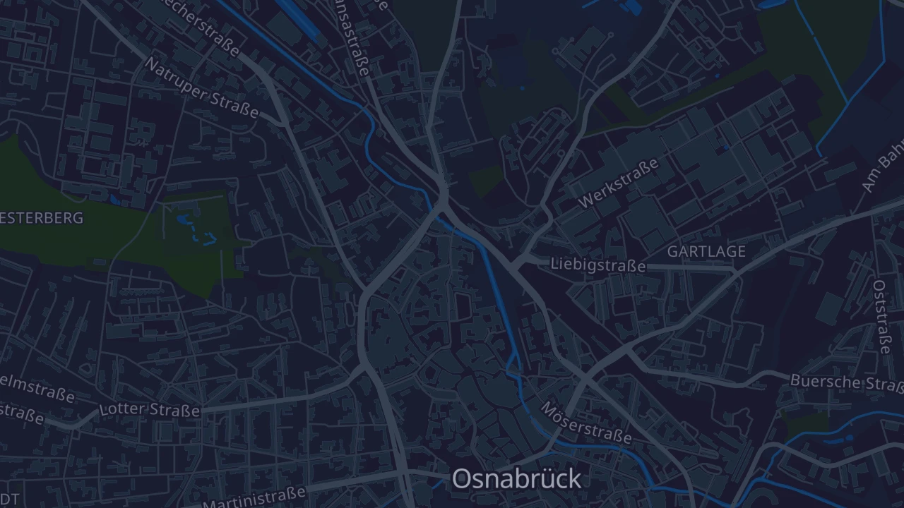 Karte von Osnabrück