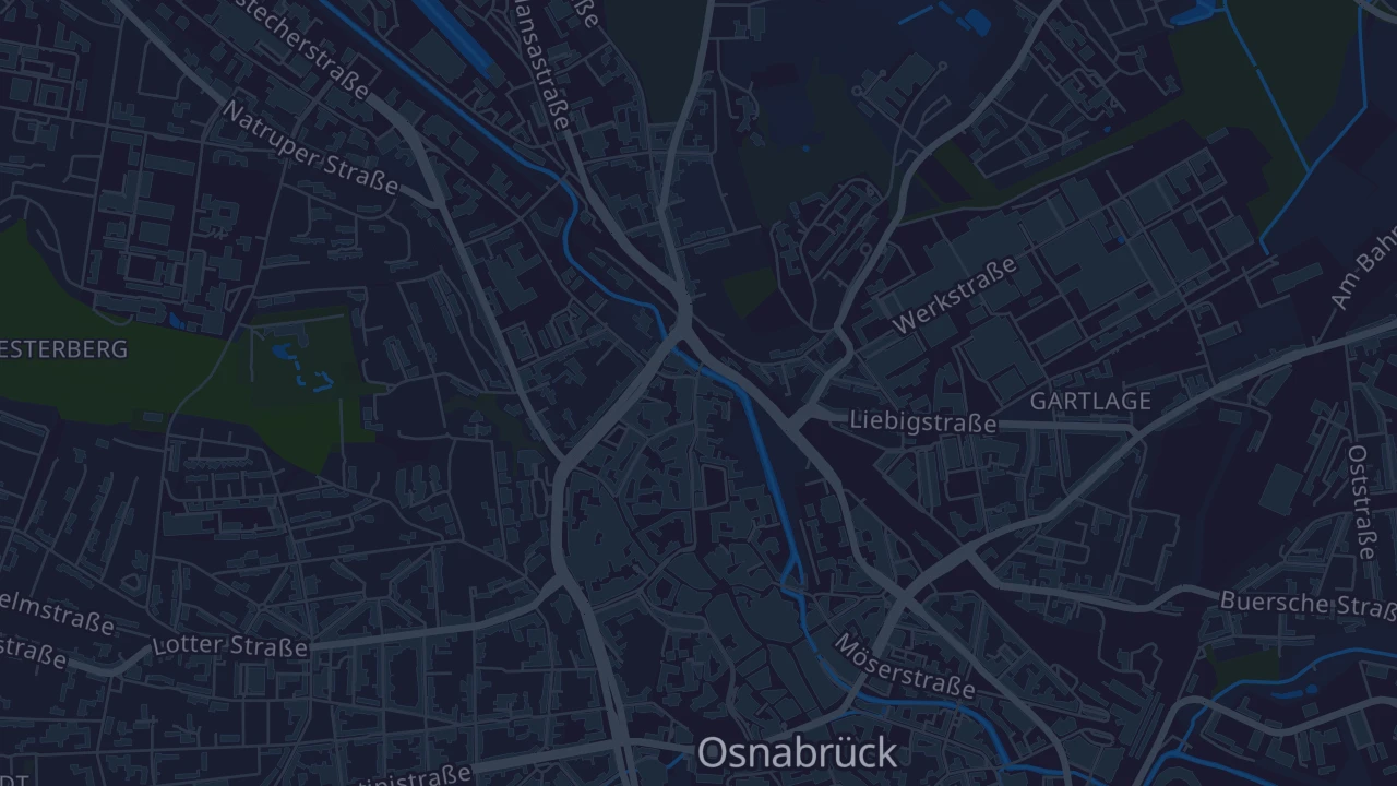 Karte von Osnabrück