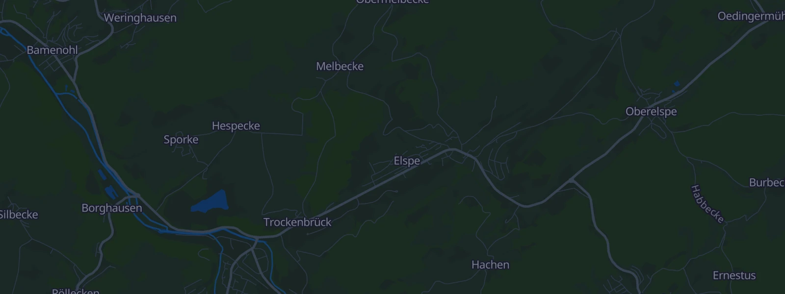 Karte von Lennestadt