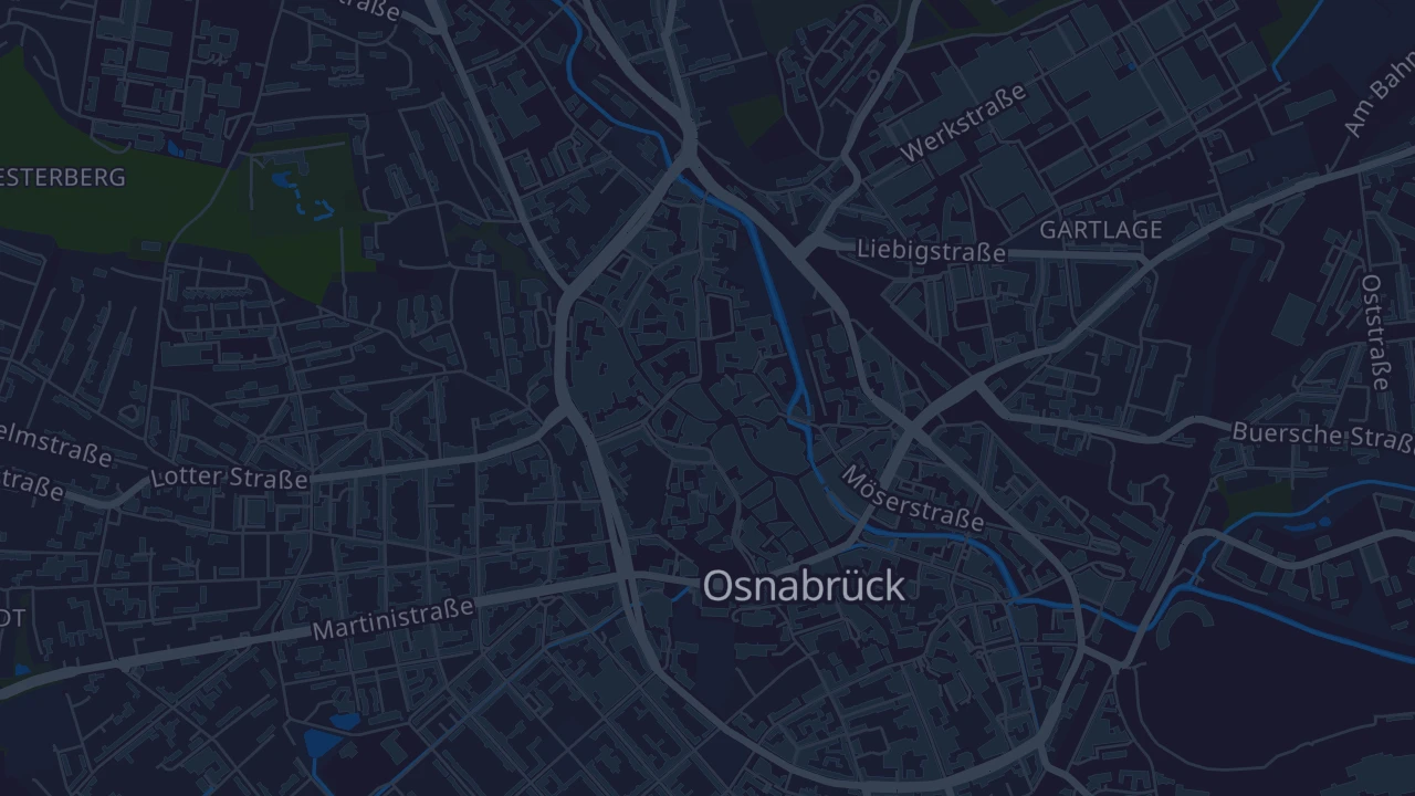 Karte von Osnabrück