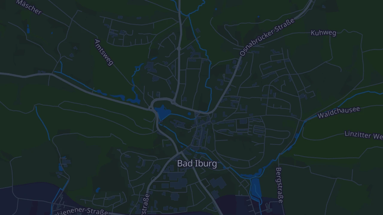 Karte von Bad Iburg