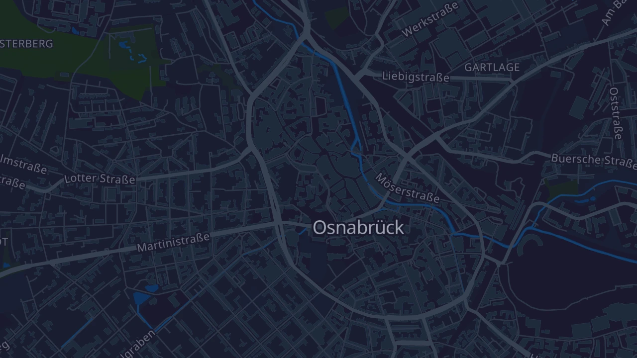 Karte von Osnabrück