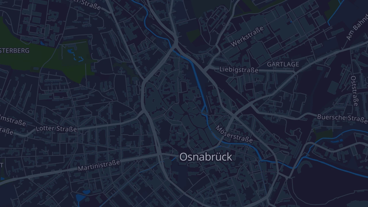 Karte von Osnabrück