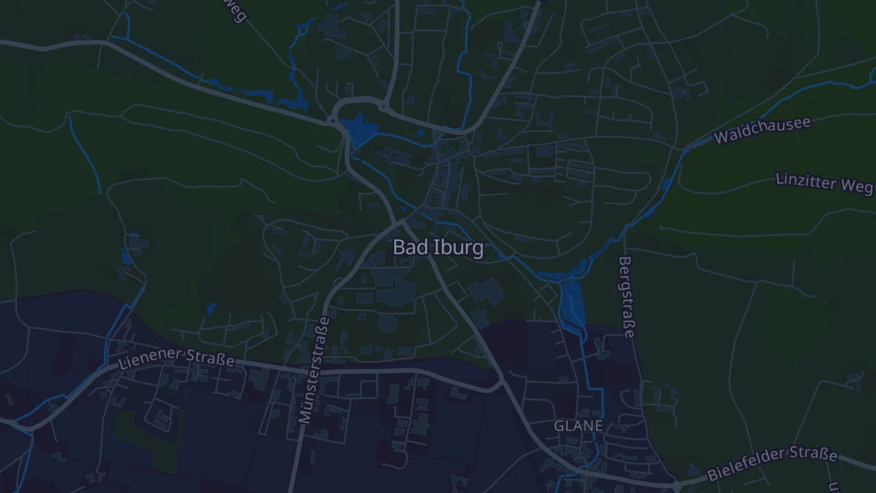 Karte von Bad Iburg