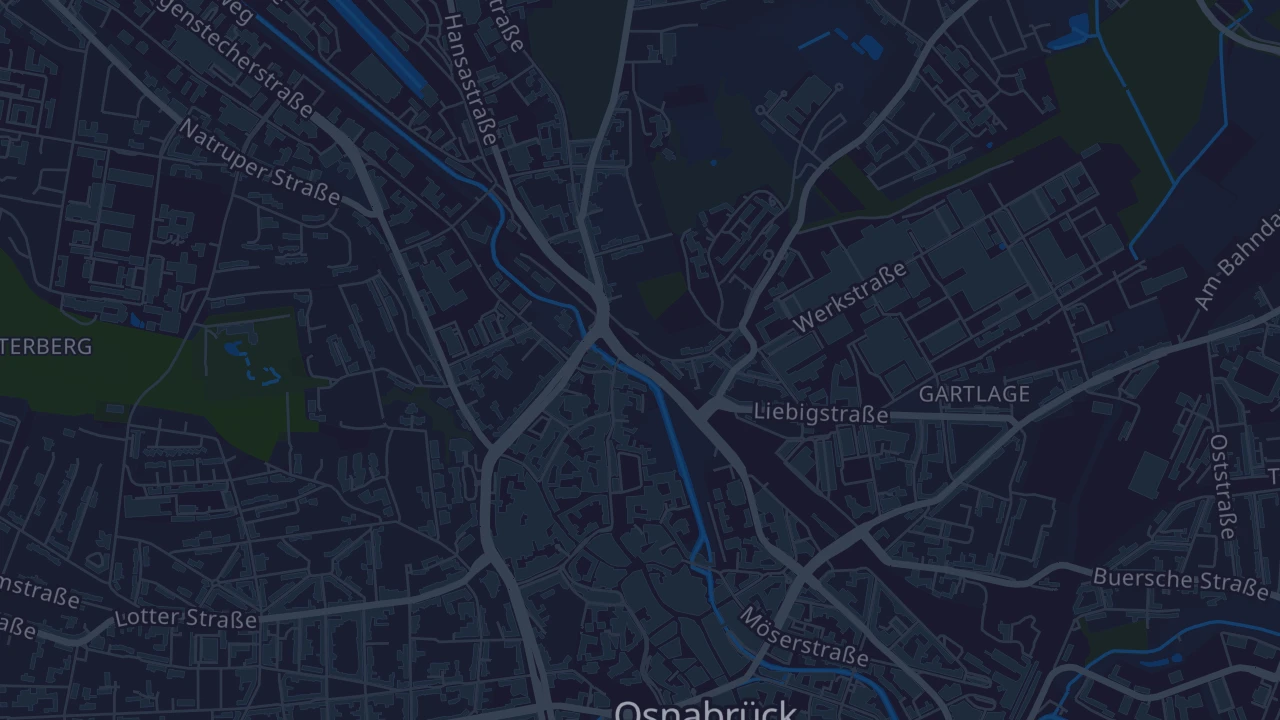 Karte von Osnabrück