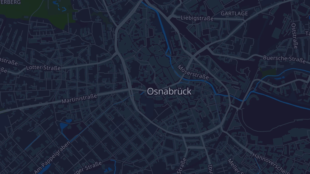 Karte von Osnabrück