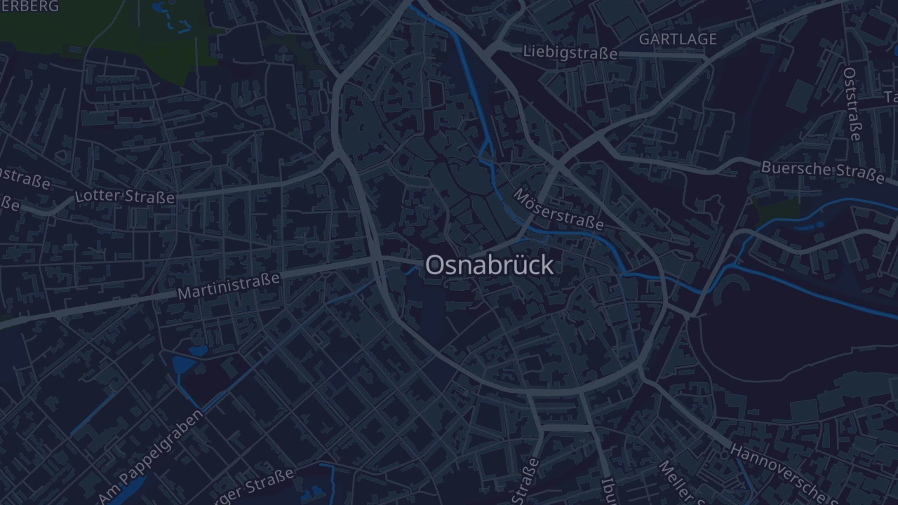 Karte von Osnabrück